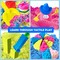 Summer Sensory Bin - 52 PCS Play Sand Kit with 3lbs Magical Sand, Beach Toys Castle Molds Sand Molds, Sensory Toy Sandbox, Kids Gifts for Girls and Boys